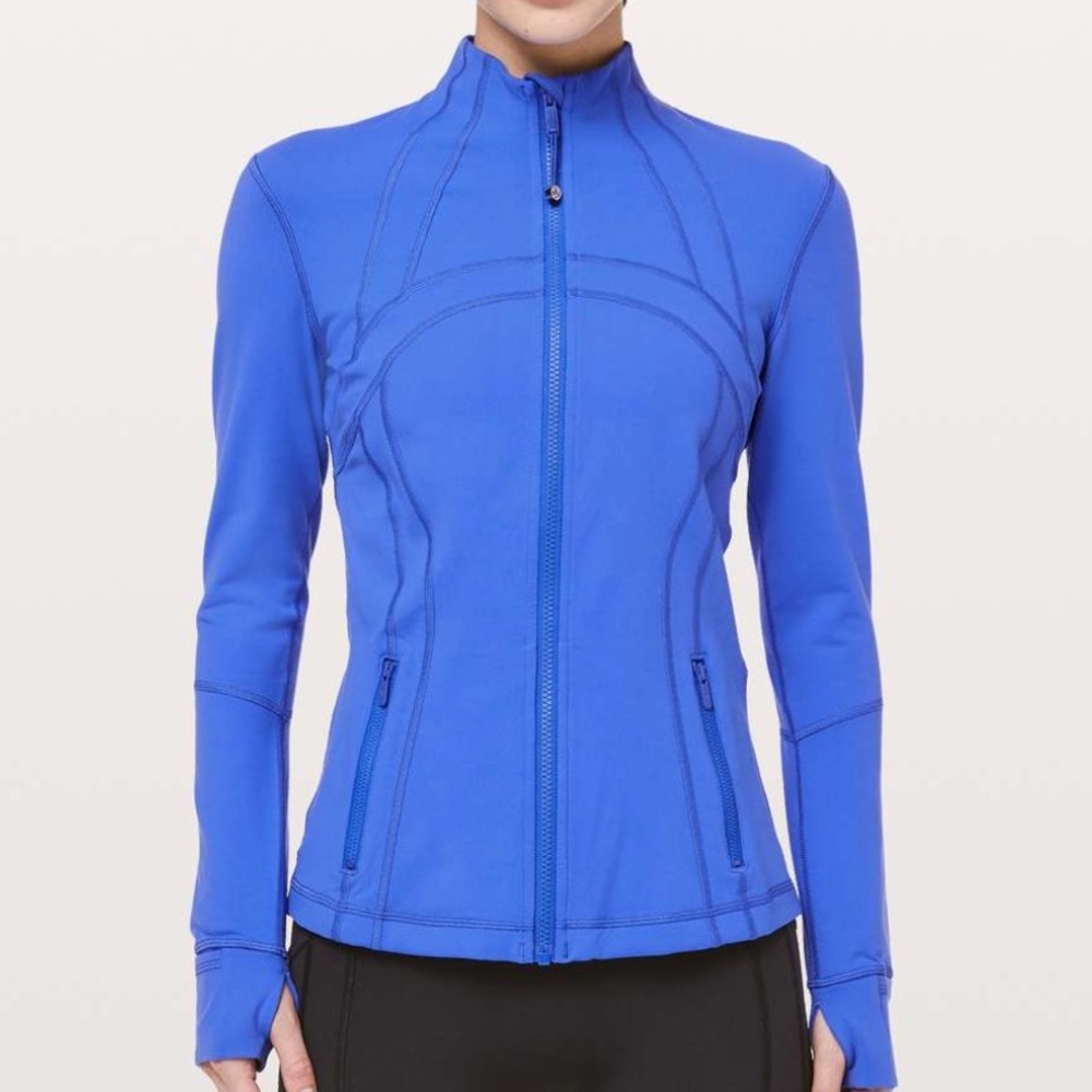 Lululemon “Define” Royal Blue Jacket Sz 6